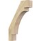 Ekena Millwork 6"W x 22"D x 34"H Merced Rough Sawn Knee Brace, Douglas Fir BRC06X22X34MRC00RDF - alternate 1